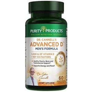 Витамин D + кофакторы, Advanced D, Purity Products, для мужчин, 60 вегетарианских капсул