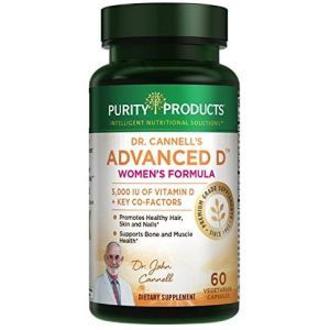 Витамин D + кофакторы, Advanced D, Purity Products, для женщин, 60 вегетарианских капсул