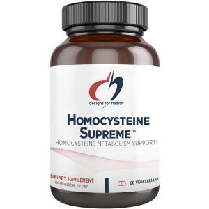 Поддержка метаболизма гомоцистеина, Homocysteine Supreme, Designs for Health, 60 вегетарианских капсул
