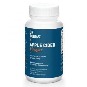 Яблочный уксус, Apple Cider Vinegar, Dr Tobias, 90 капсул