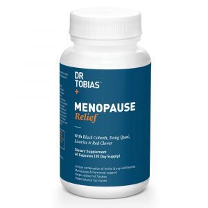 Поддержка при менопаузе, Menopause Relief, Dr Tobias, 60 капсул