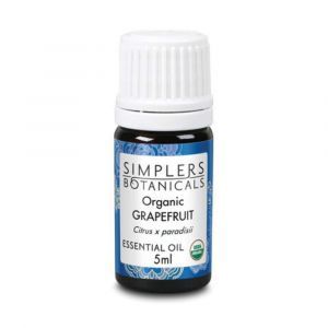 Эфирное масло грейпфрута, Organic Grapefruit, Simplers Botanicals, 5 мл
