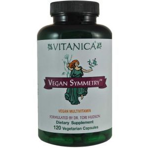 Мультивитамины и минералы для веганов, Vegan Symmetry, Vitanica, 120 капсул