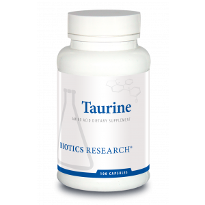 Таурин, Taurine, Biotics Research, 100 капсул