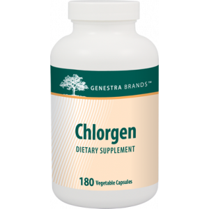 Хлорелла, Chlorgen, Genestra Brands, 180 вегетарианских капсул
