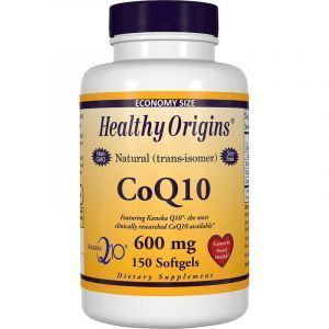 Коэнзим Q10, Healthy Origins, Kaneka Q10 (CoQ10), 600 мг, 150 капсул (Default)
