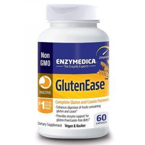 Ферменты для переваривания глютена, GlutenEase, Enzymedica, 60 капсул (Default)