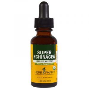 Эхинацея, экстракт, Super Echinacea, Herb Pharm, органик, 30 мл 