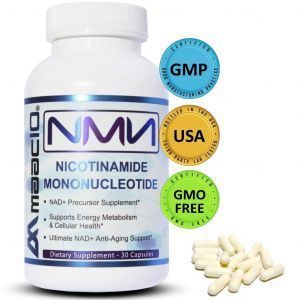 Никотинамид, Nicotinamide Mononucleotide, Revgenetics NMN, 50 мг, 60 вегетарианских капсул