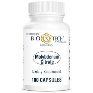 Цитрат молибдена, Molybdenum Citrate, Bio-Tech, 100 капсул