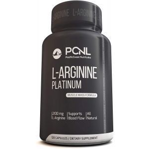 Аминокислоты, L Arginine, PacificCoast NutriLabs, 2100 мг, 120 капсул