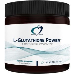 L-глутатион, L-Glutathione, Designs for Health, 1000 мг, порошок, 50 г