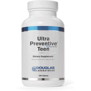 Комплексная формула из витаминов, минералов и микроэлементов, Ultra Preventive Teen, Douglas Laboratories, 180 таблеток