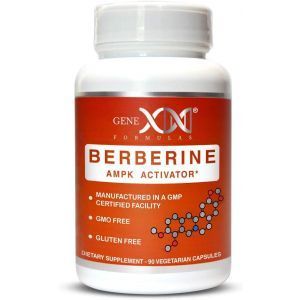 Берберин, Berberine HCl, Genex Formulas,  500 мг, 90 вегетарианских капсул