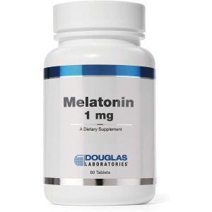 Мелатонин, Melatonin, Douglas Laboratories, 1 мг, 60 таблеток