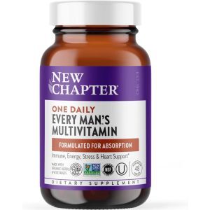 Мультивитамины для мужчин, One Daily Every Man's, New Chapter, 48 вегетарианских таблеток
