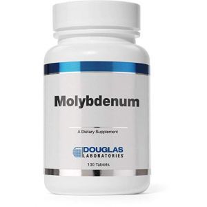 Молибден, Molybdenum 250 mcg., Douglas Laboratories, 100 таблеток 