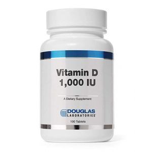 Витамин Д3, Vitamin D (1,000 МЕ), Douglas Laboratories, 100 таблеток