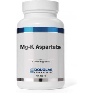 Аспартат магния и калия, Mg-K Aspartate, Douglas Laboratories, 100 таблеток
