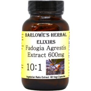 Фадогия агрестис, Fadogia Agrestis Extract, Barlowe's Herbal Elixirs, экстракт, 600 мг, 60 вегетарианских капсул
