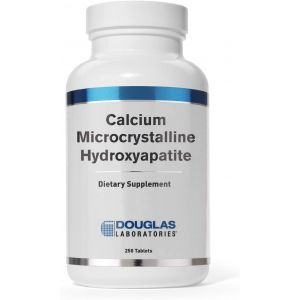Кальций, микрокристаллический гидроксиапатит, Calcium Microcrystalline Hydroxyapatite, Douglas Laboratories, 250 таблеток