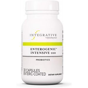 Пробиотики сильнодействующие, Enterogenic Intensive 100, Integrative Therapeutics, 100 млрд. КОЕ, 30 капсул