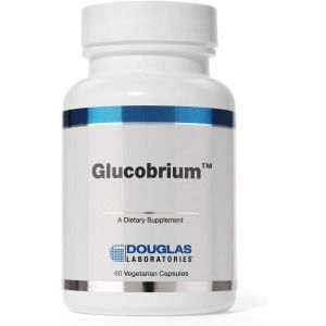 Поддержка здорового метаболизма глюкозы, Glucobrium, Douglas Laboratories, 60 капсул