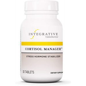 Поддержка уровня кортизола, помощь при стрессе, Cortisol Manager, Integrative Therapeutics, 30 таблеток