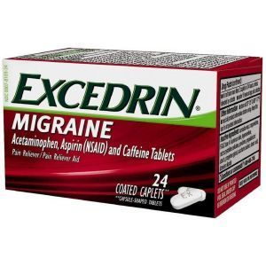 Облегчение мигрени, Migraine, Excedrin, 24 каплет
