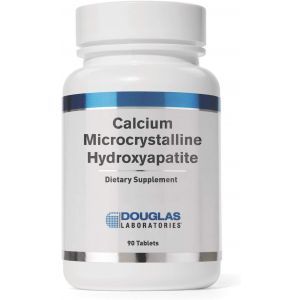 Кальций, микрокристаллический гидроксиапатит, Calcium Microcrystalline Hydroxyapatite, Douglas Laboratories, 90 таблеток