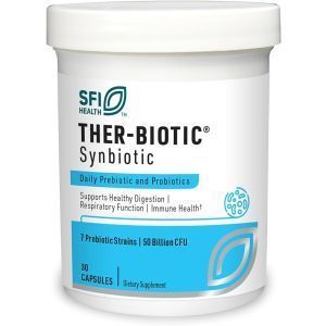 Пробиотики и пребиотики, New Ther-Biotic Synbiotic, Klaire Labs, 50 млрд КОЕ, 30 капсул