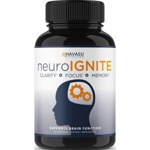 Улучшение памяти и работы мозга, NeuroIGNITE, Havasu Nutrition, 30 капсул