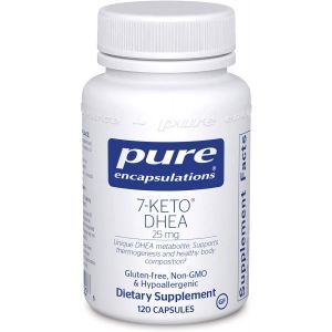 7-Кето Дегидроэпиандростерон, 7-Keto DHEA, Pure Encapsulations, 25 мг, 120 капсул