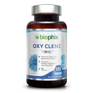 Магний оксид, Oxy Clenz, Biophix, 750 мг, 120 вегетарианских капсул