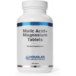 Яблочная кислота и магний, Malic Acid + Magnesium, Douglas Laboratories, 180 таблеток