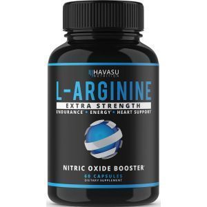 L-аргинин, L-Arginine, Havasu Nutrition, экстра сильный, 1200 мг, 60 капсул