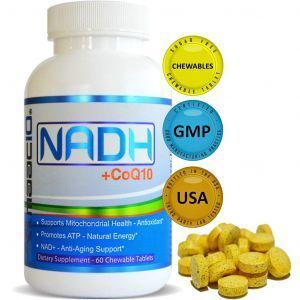 Никотинамидадениндинуклеотид и коэнзим Q10, NADH + CoQ10, MAAC10, 60 жевательных таблеток