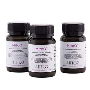 Антиоксидант дополненный, Antioxidant Supplement, MitoQ, 180 капсул