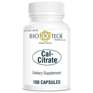 Кальций цитрат, Cal-Citrate, Bio-Tech, 100 капсул