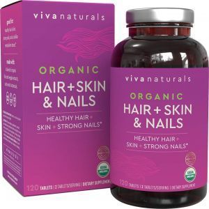 Формула для волос, кожи и ногтей, Hair Skin and Nails, Viva Naturals, органик, 120 таблеток