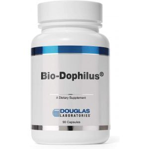 Лактобациллы, поддержание здоровья желудочно-кишечного тракта, Bio-Dophilus, Douglas Laboratories, 90 капсул