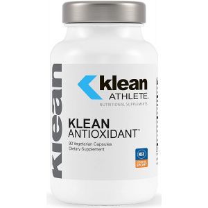 Антиоксиданты для спортсменов,  Klean Antioxidant, Klean Athlete, защита от повреждения клеток в результате интенсивных тренировок, 90 вегетарианских капсул
