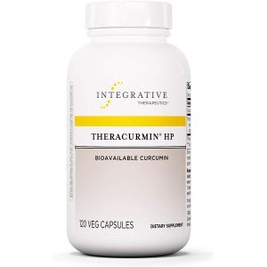 Куркумин, Theracurmin HP, Integrative Therapeutics, 600 мг, 120 вегетарианских капсул