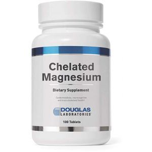 Хелатний магній, Chelated Magnesium, Douglas Laboratories, 100 таблеток
