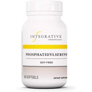 Фосфатидилсерин, Phosphatidylserine, Integrative Therapeutics, 100 мг, 60 гелевых капсул