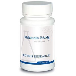 Мелатонин, Melatonin-B6/Mg, Biotics Research, 60 таблеток