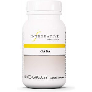 ГАМК (гамма-аминомасляная кислота), GABA, Integrative Therapeutics, 60 вегетарианских капсул