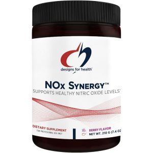 Поддержка уровня оксида азота, NOx Synergy, Designs for Health, порошок, вкус ягод, 210 г