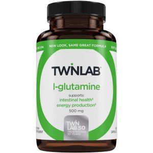 L- глютамин, Twinlab, 100 капсул