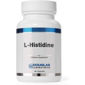 L-гистидин, поддержка суставов, мозга и здоровья сердца, L-Histidine, Douglas Laboratories, 60 капсул